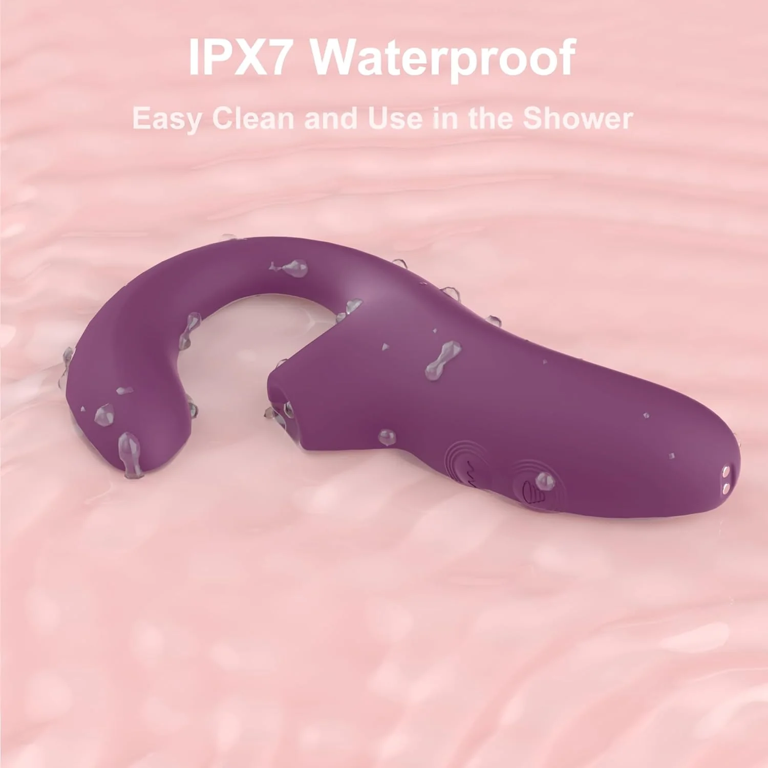 MidnightVibe Dual Pleasure Suction Vibrator - Image 7