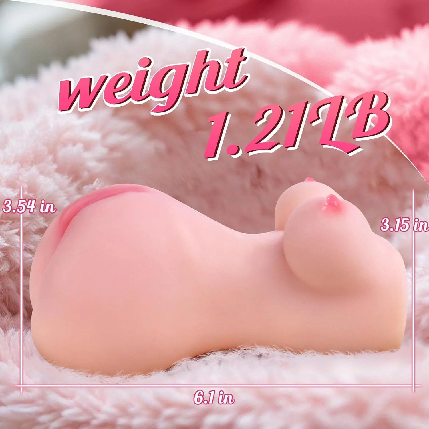 MiniLuxe 3-in-1 Pocket Pussy Doll - Image 6