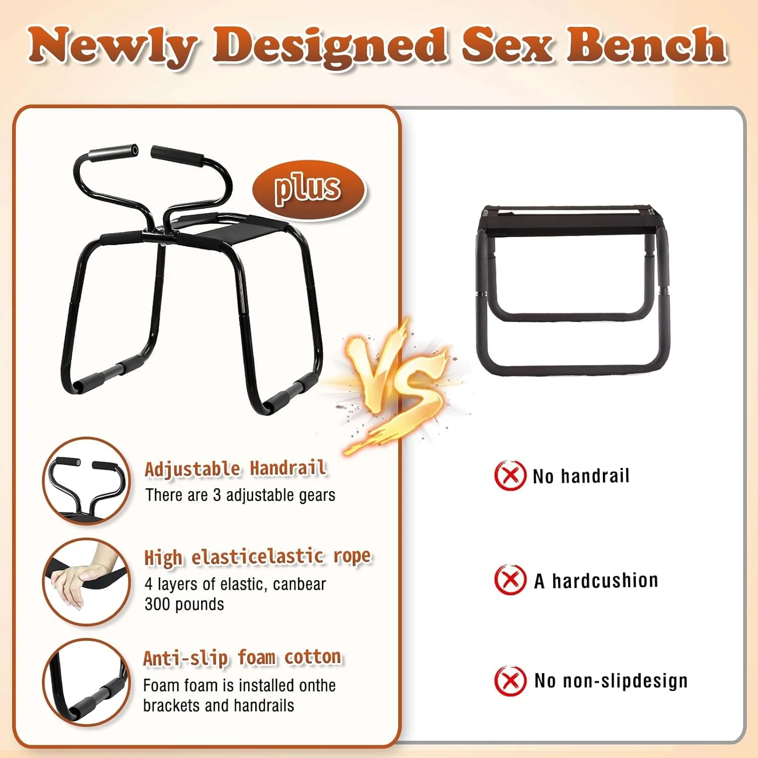 RhythmFlex Adjustable Bounce Intimacy Chair - Image 2
