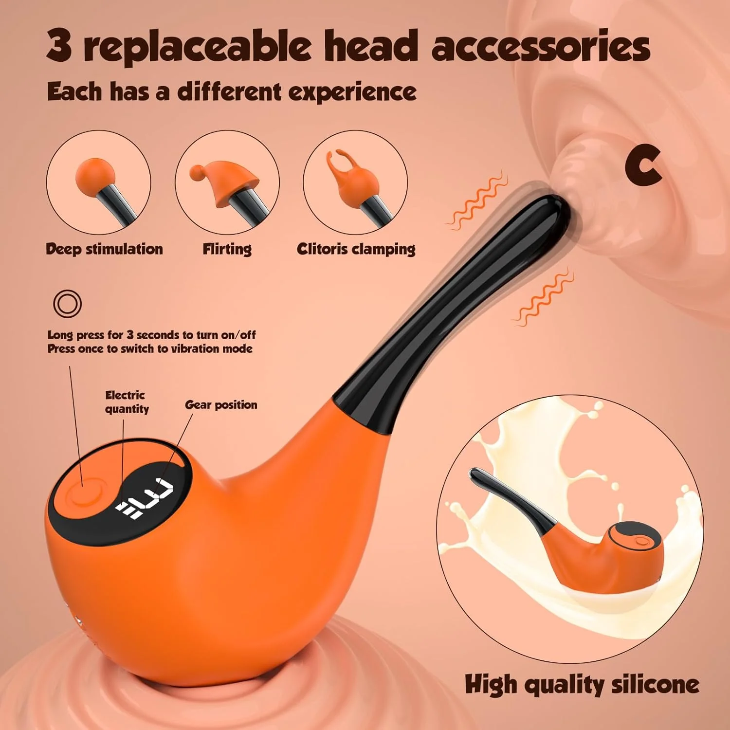 MystiVibe Taichi Pipe Clit & G-Spot Vibrator - Image 3