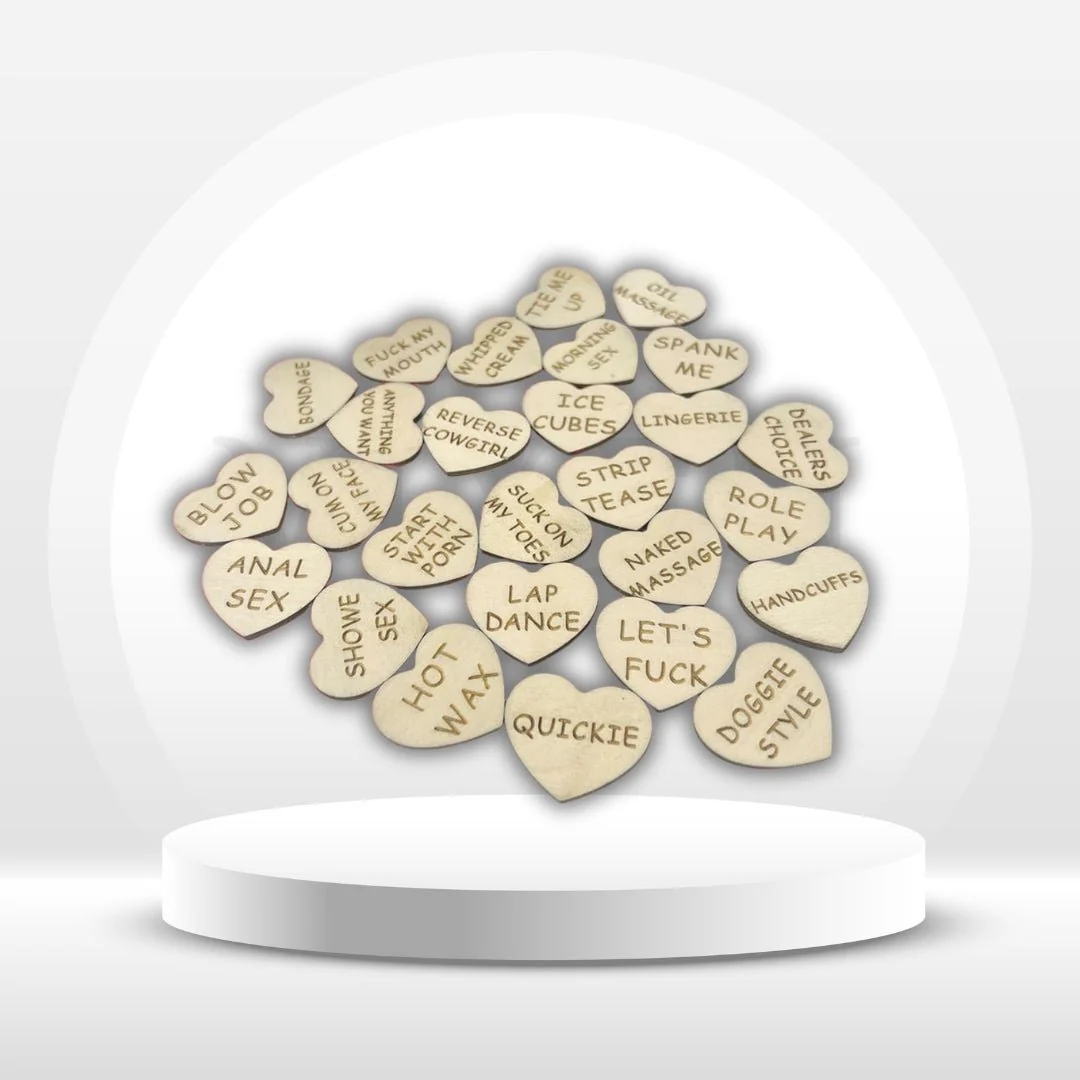 Naughty Couples Sex Game Tokens