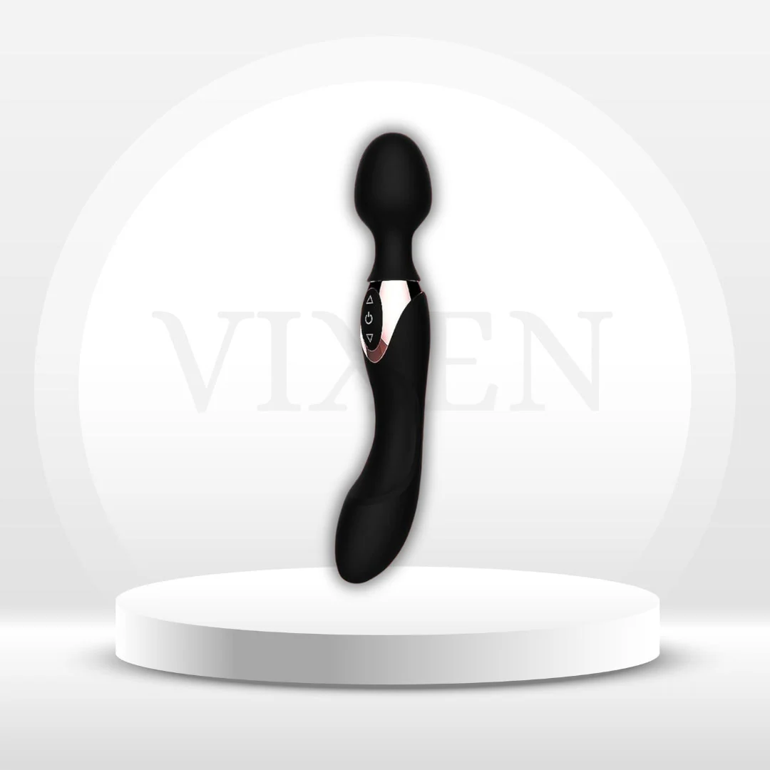 NoirDuo Black Dual Motor Sex Wand