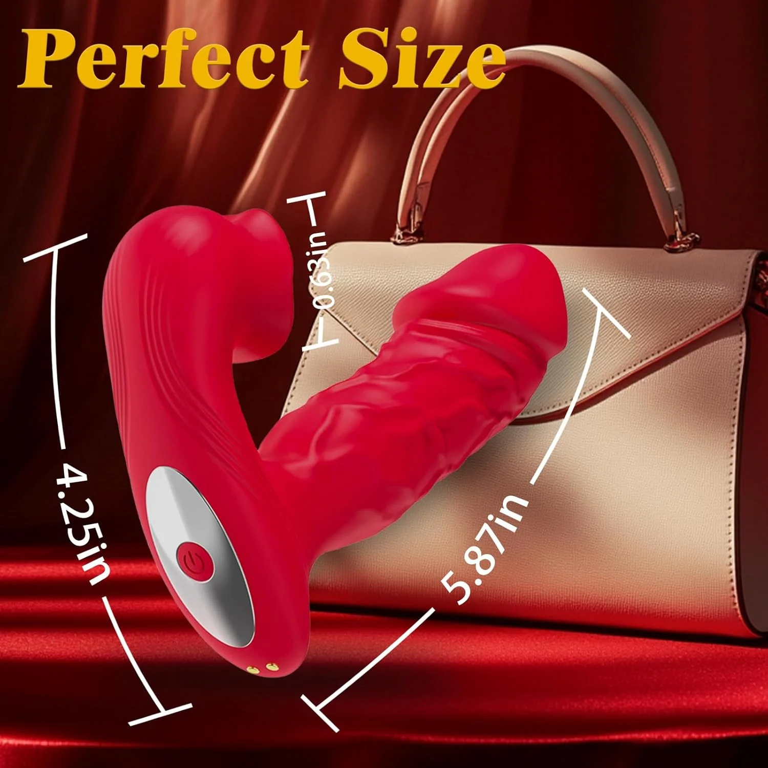 NoirWhisper Thrust & Suck Wearable Vibrator - Image 7