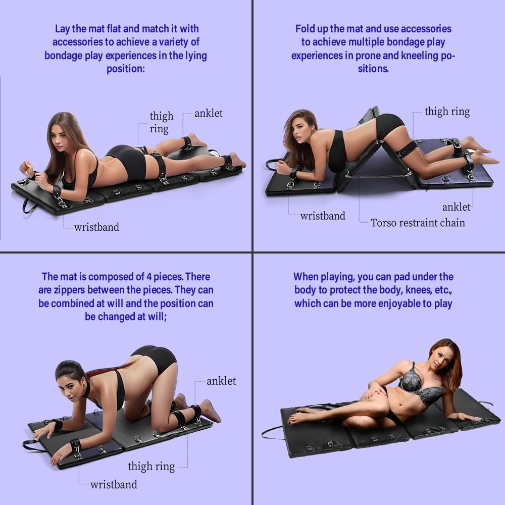 ObeyMat Folding BDSM Bondage Mat - Image 3
