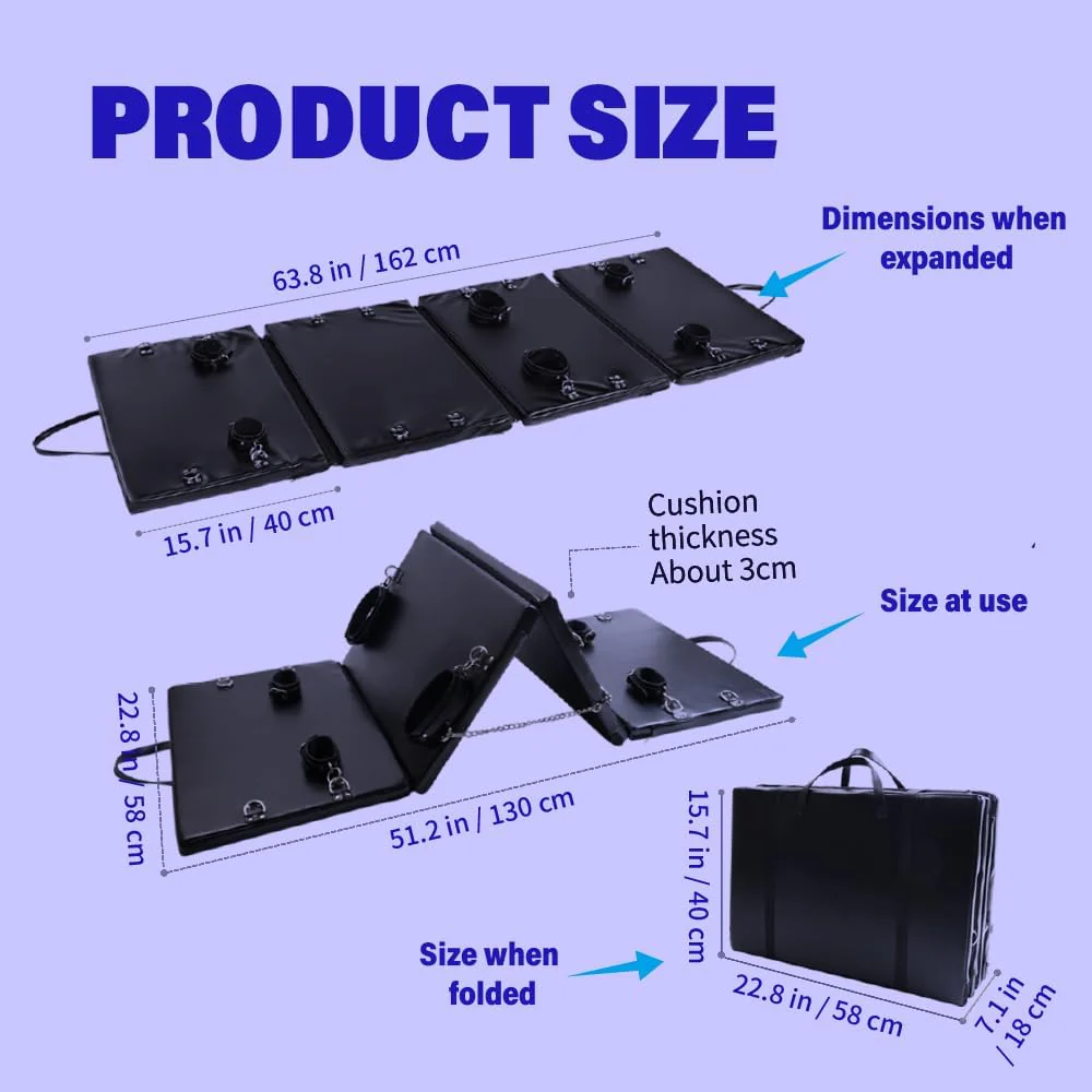 ObeyMat Folding BDSM Bondage Mat - Image 4