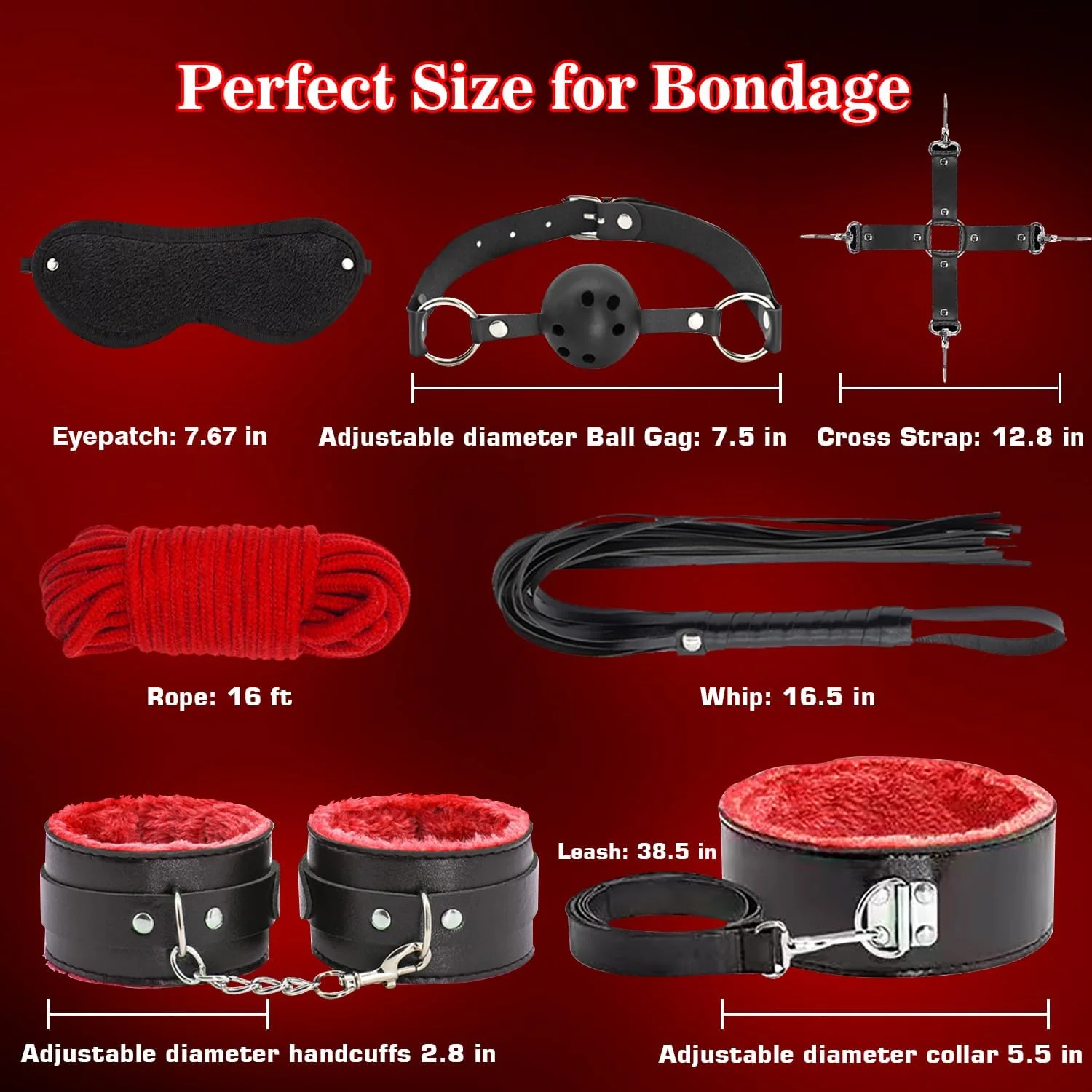ObsidianEmbrace 12-Piece BDSM Kit - Image 2