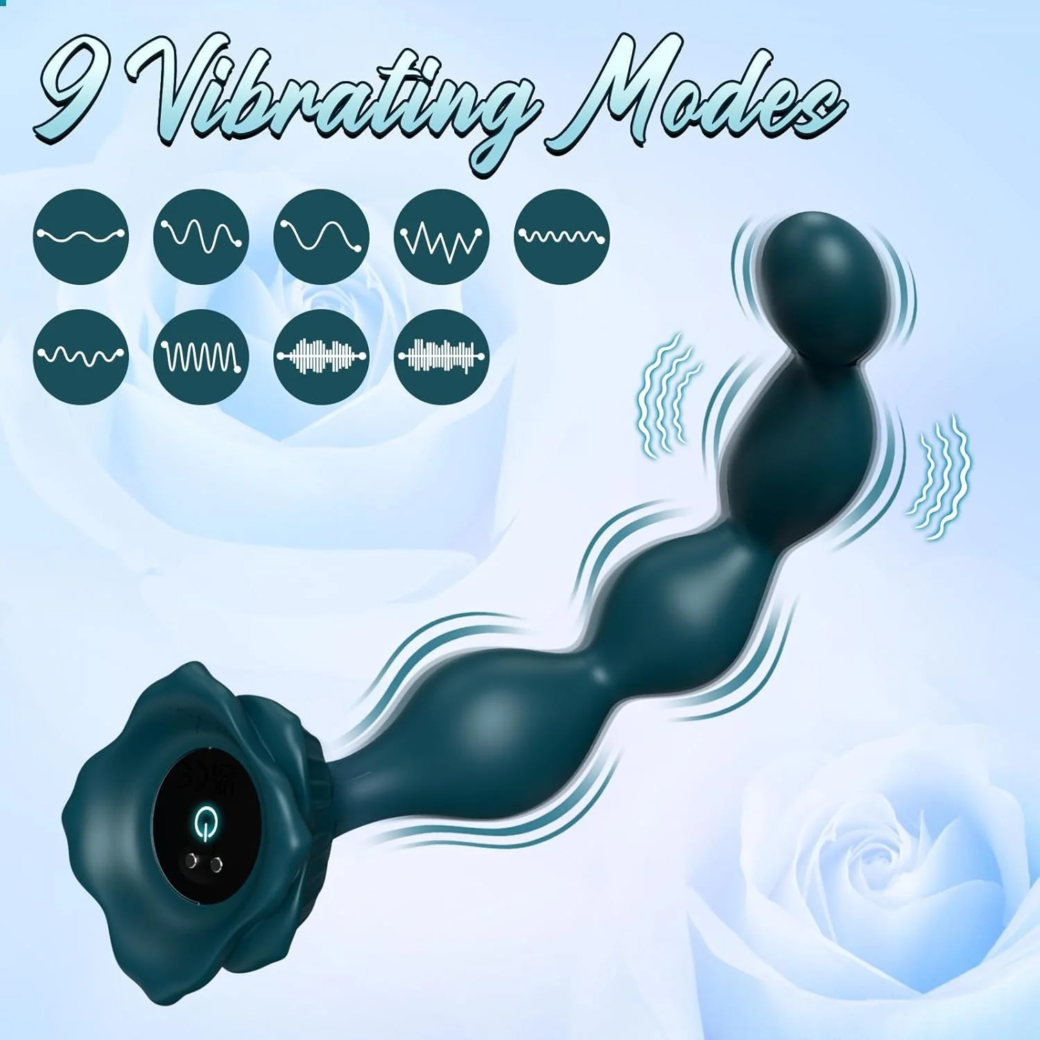 OceanKiss Prostate Massager Vibrator with 9 Modes - Image 3