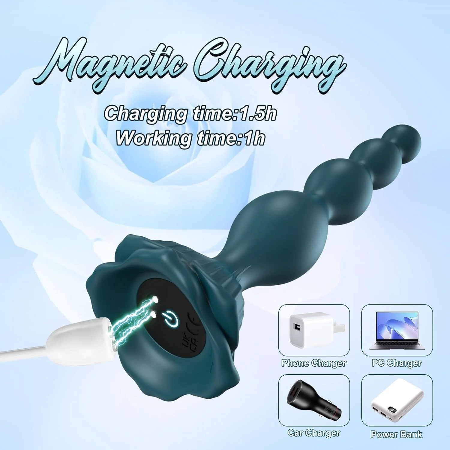 OceanKiss Prostate Massager Vibrator with 9 Modes - Image 6