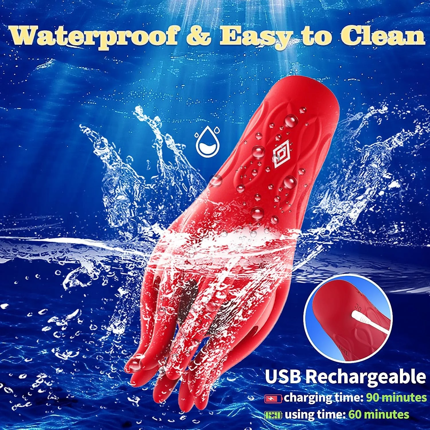 OctaPulse Male 360° Tentacle Vibrator - Image 7