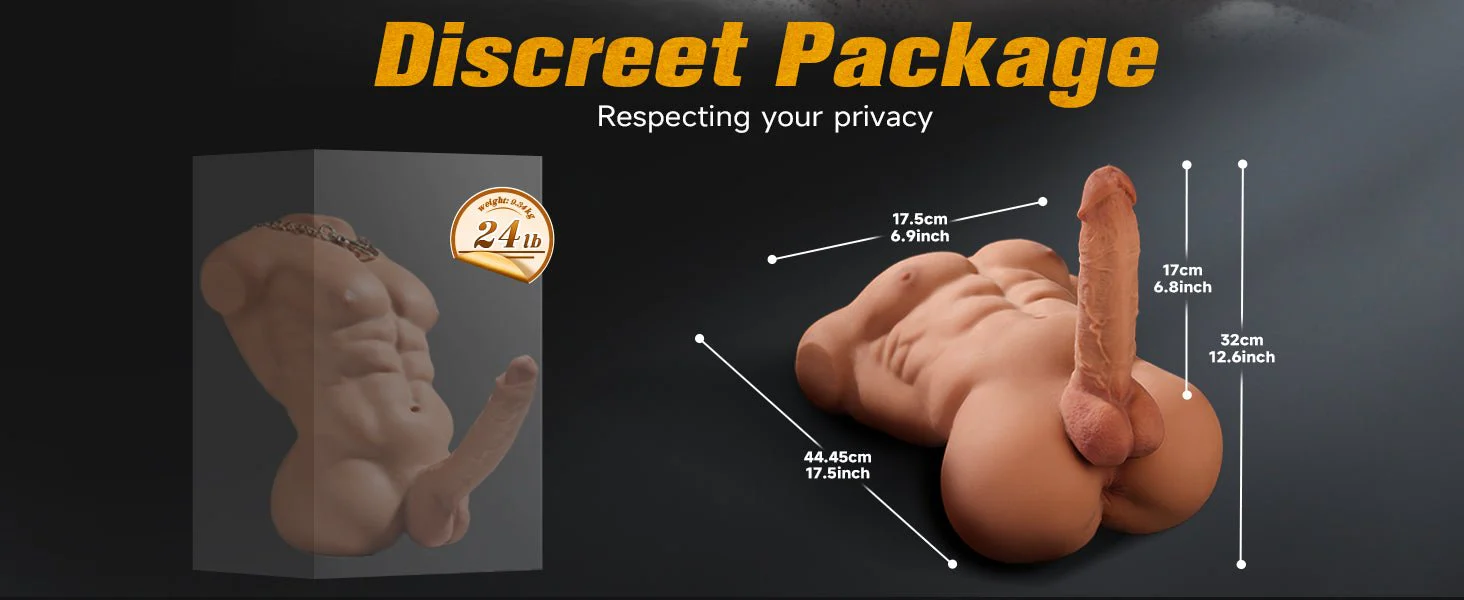 OnyxTorso Muscular Male Torso Sex Doll - Image 4