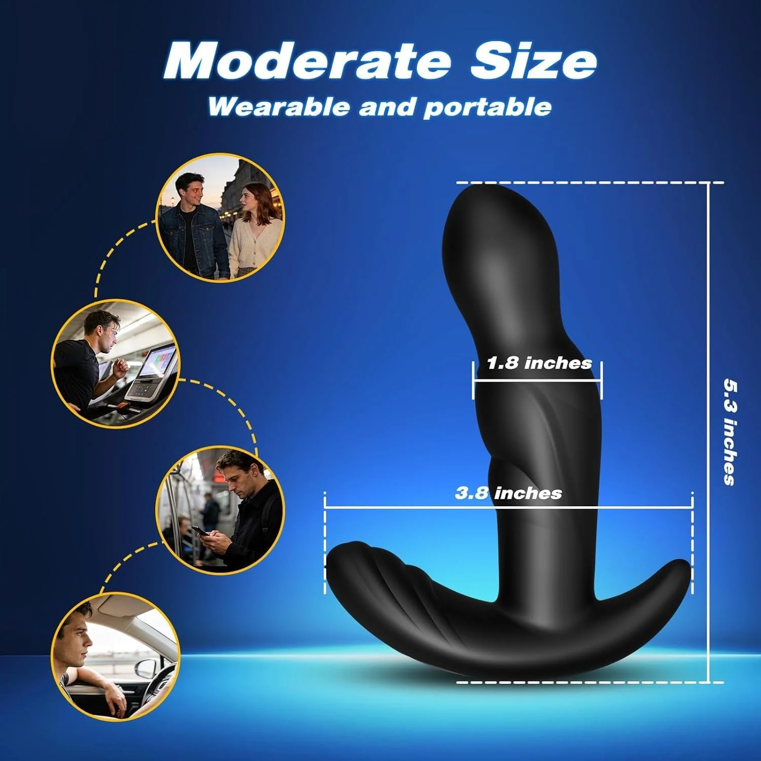 OrbitBliss 360° Rotating Prostate Massager | Remote Vibe - Image 4