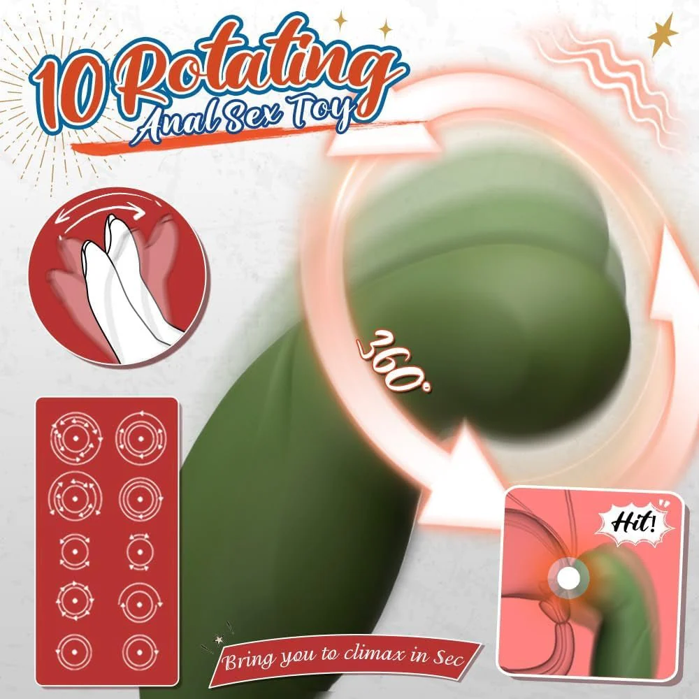 OrbitC Rotating Prostate Massager Cock Ring - Image 3