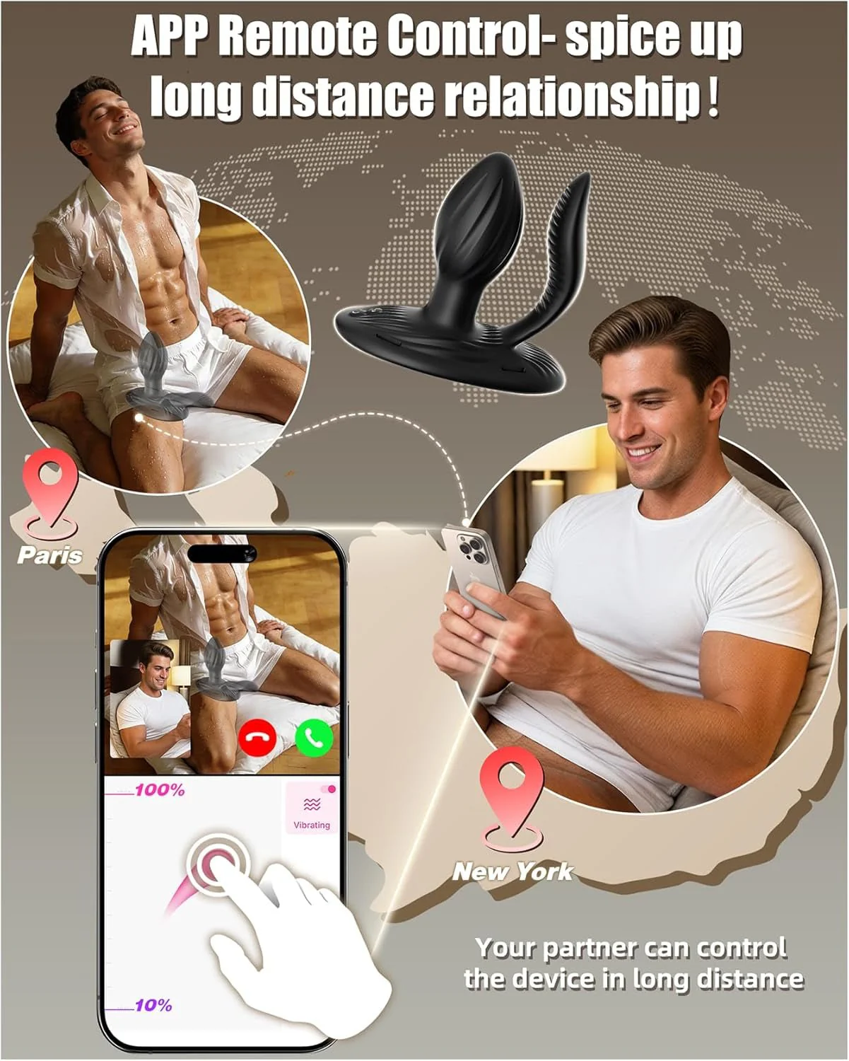 OrbitThrone 360° Rotating Prostate Massager Riding 9 Spin + 9 Vibe - Image 8