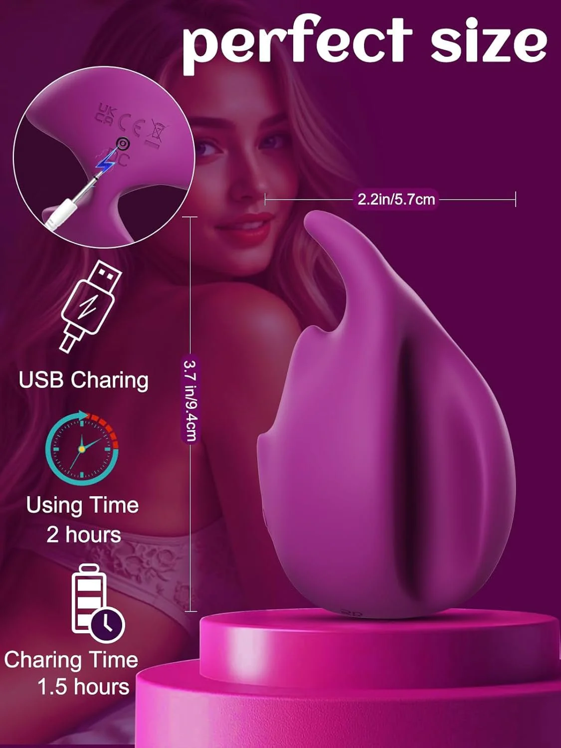PeachPalm Multi-Zone Precision Finger Vibrator - Image 7