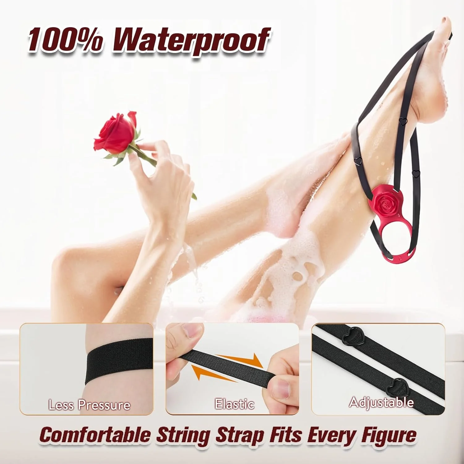 PetalLush Rose Couples Wearable Clitoral Vibrator - Image 7