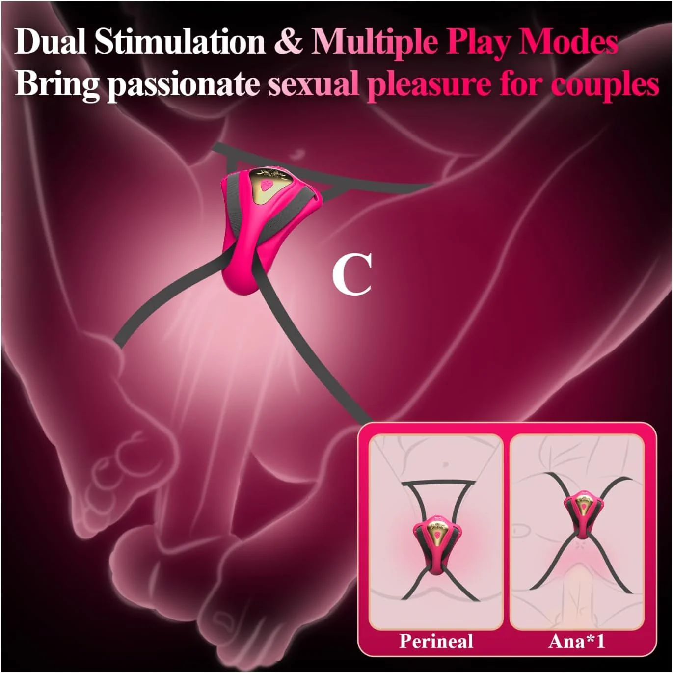 PlayMate App-Control Wearable Butterfly Couples Vibrator - Image 2