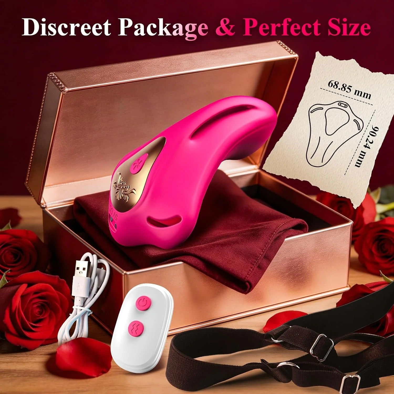 PlayMate App-Control Wearable Butterfly Couples Vibrator - Image 7