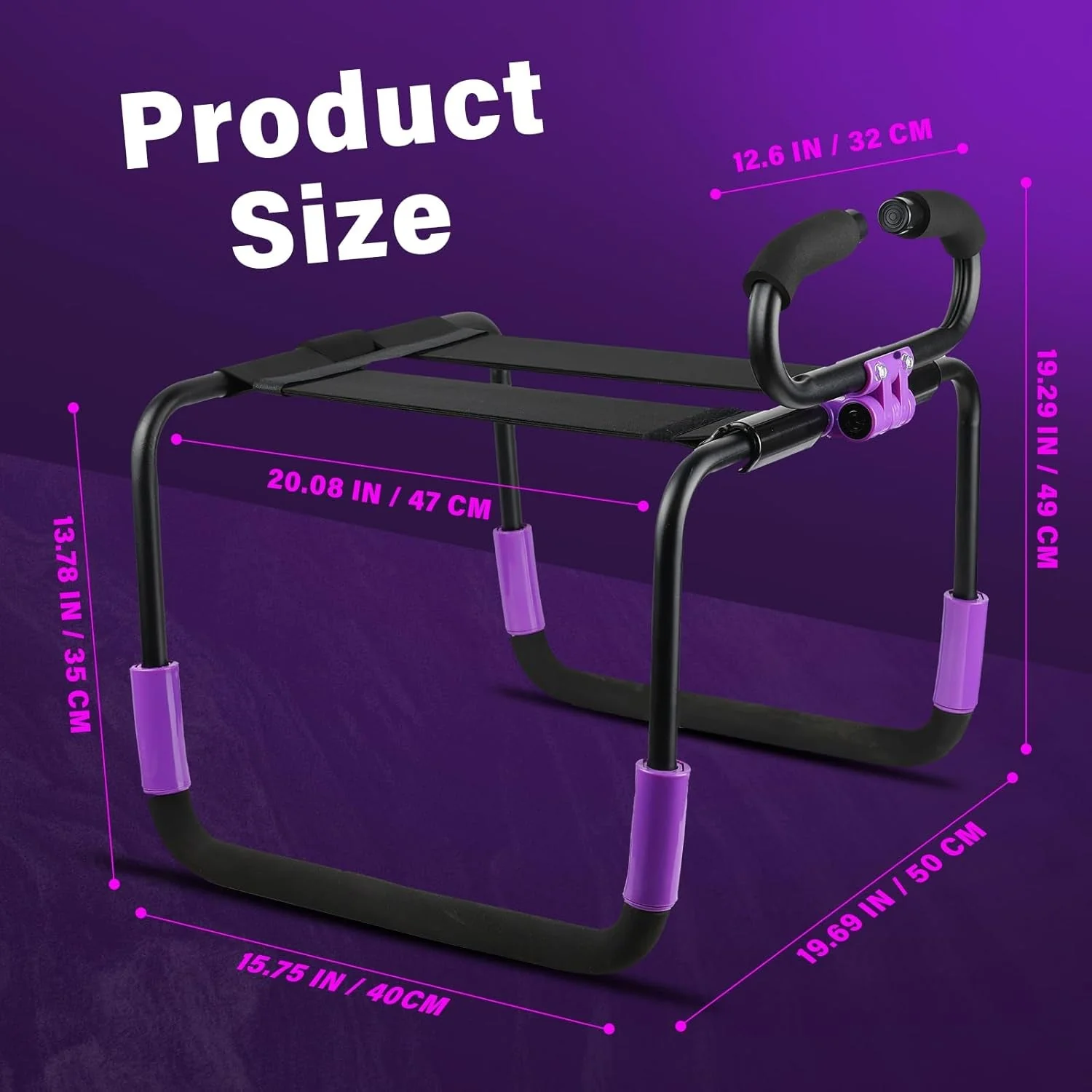 PleasurePerch Foldable Sex Chair No-Assembly Position Aid - Image 5