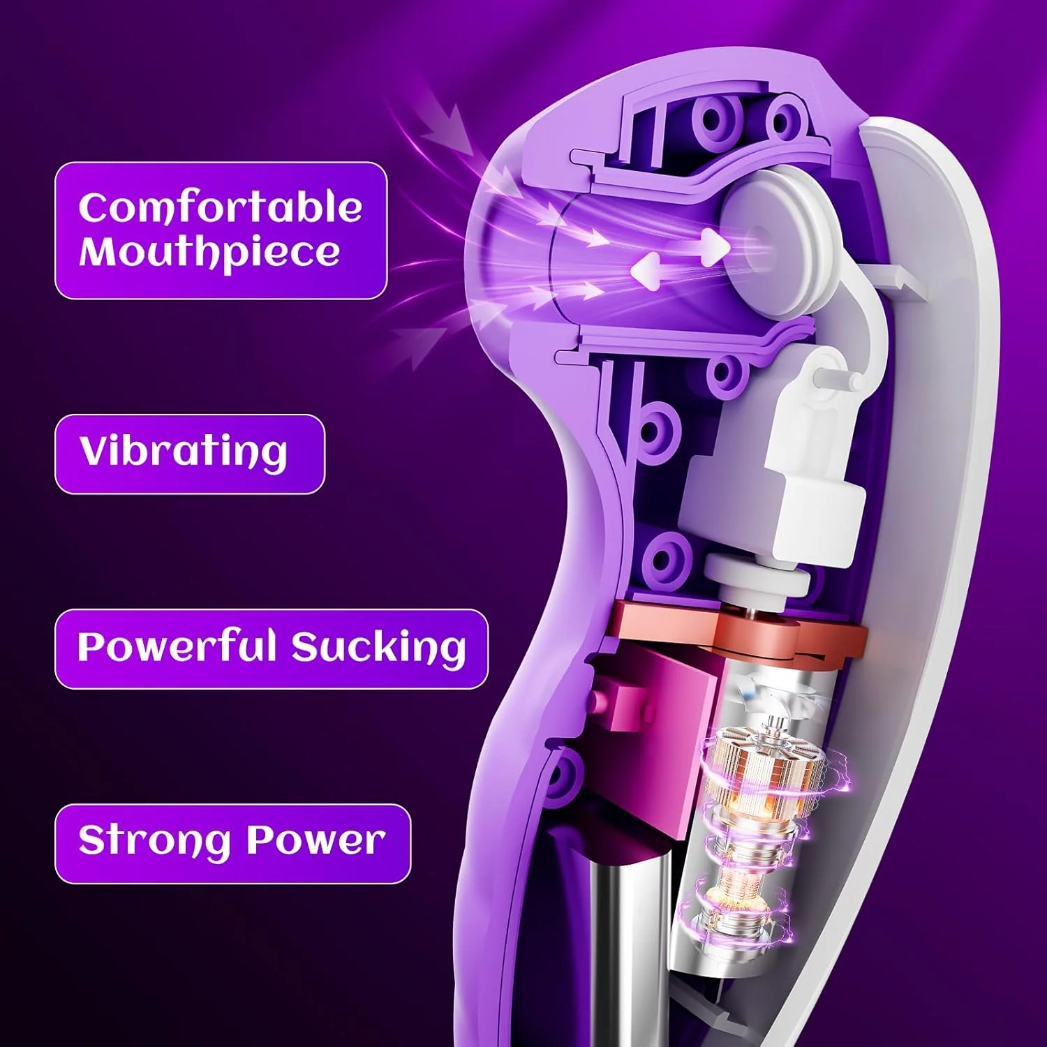 PlumTease Clit & Nipple Suction Vibrator - Image 8