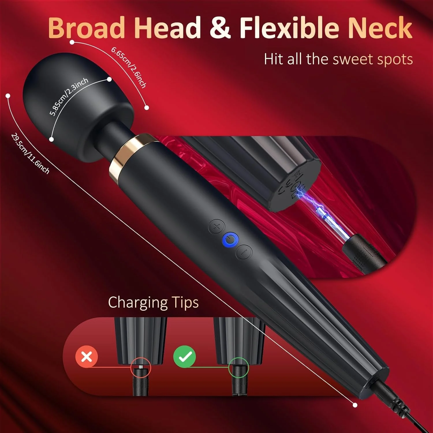 PowerGrip Premium Wand Vibrator - Image 7