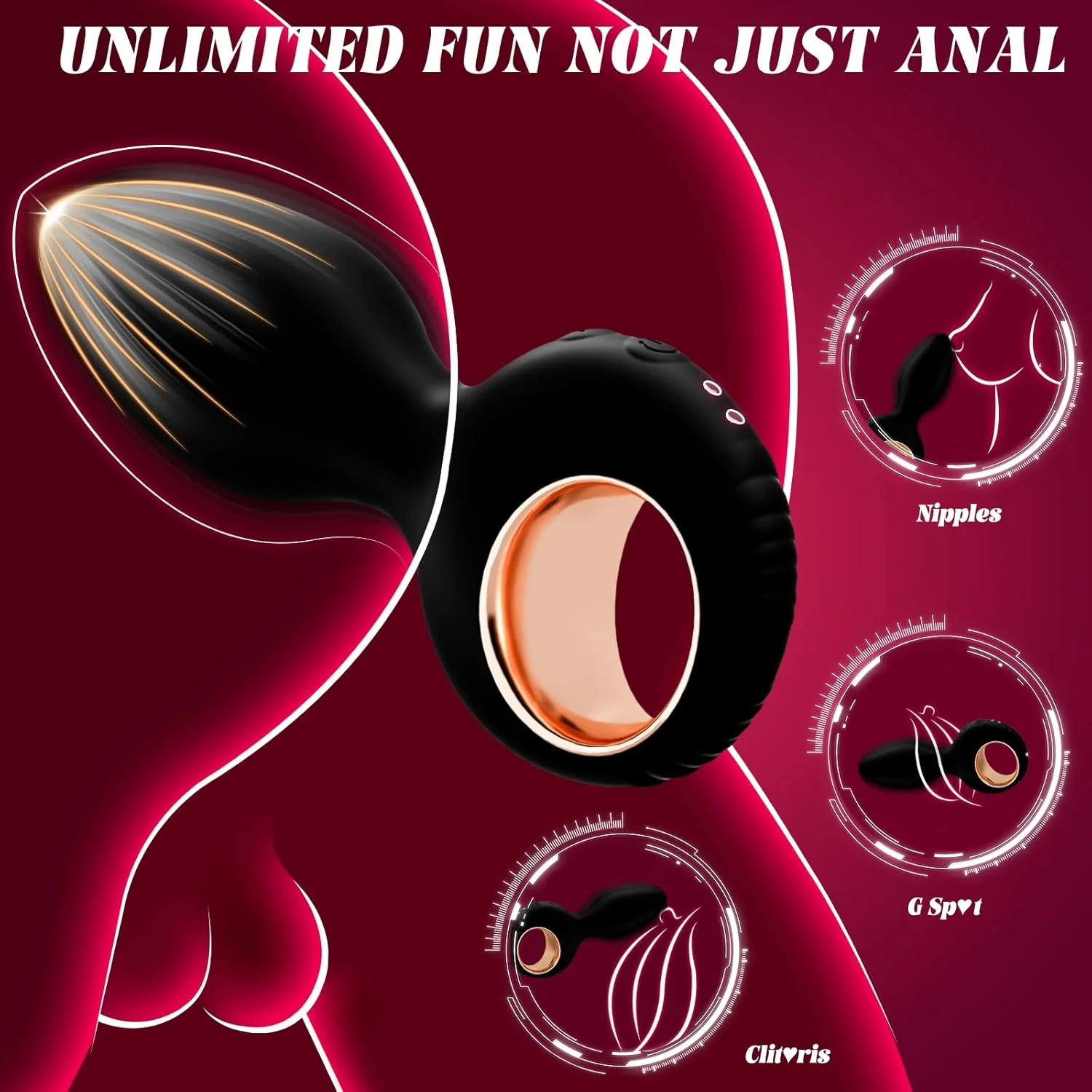 PowerPlug Prostate Vibrator Plug - Image 4