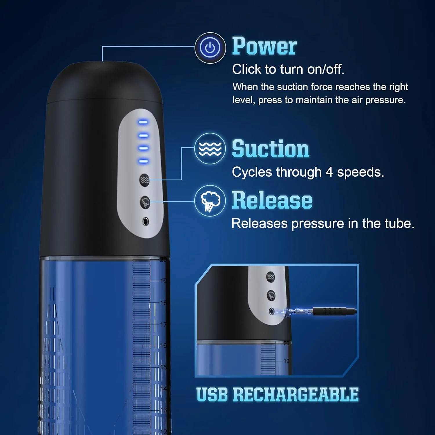PowerPulse Electric Penis Pump - Image 4