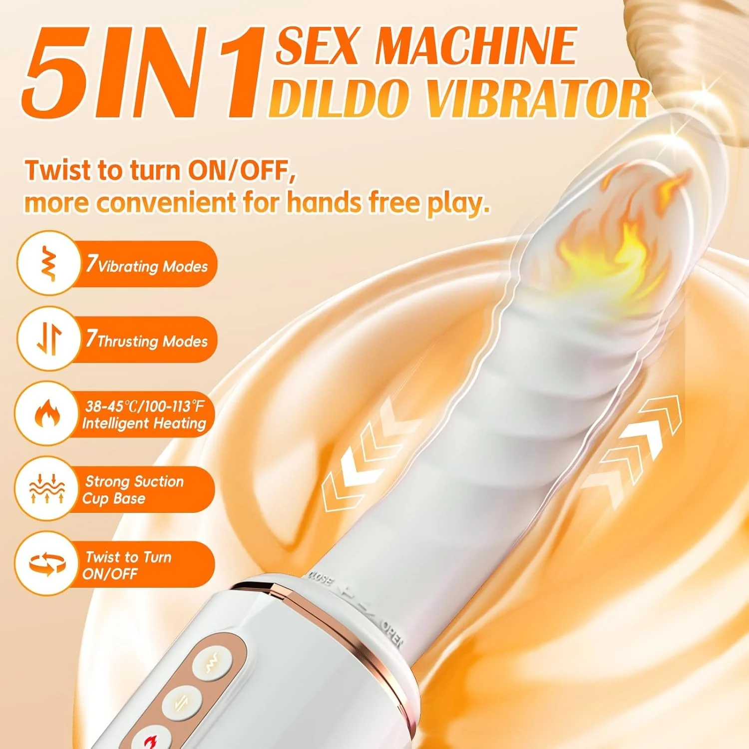 PowerThrust Heat Ride Sex Machine - Image 3