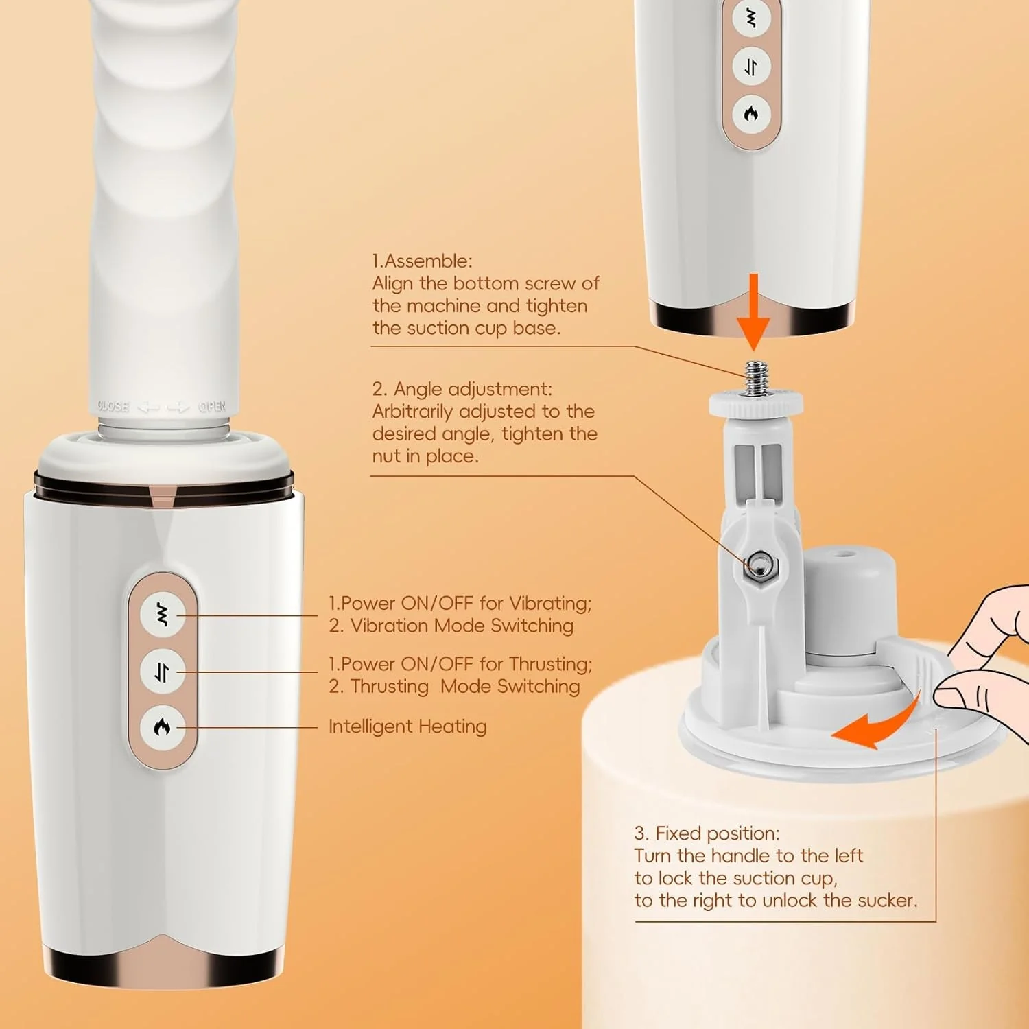 PowerThrust Heat Ride Sex Machine - Image 6