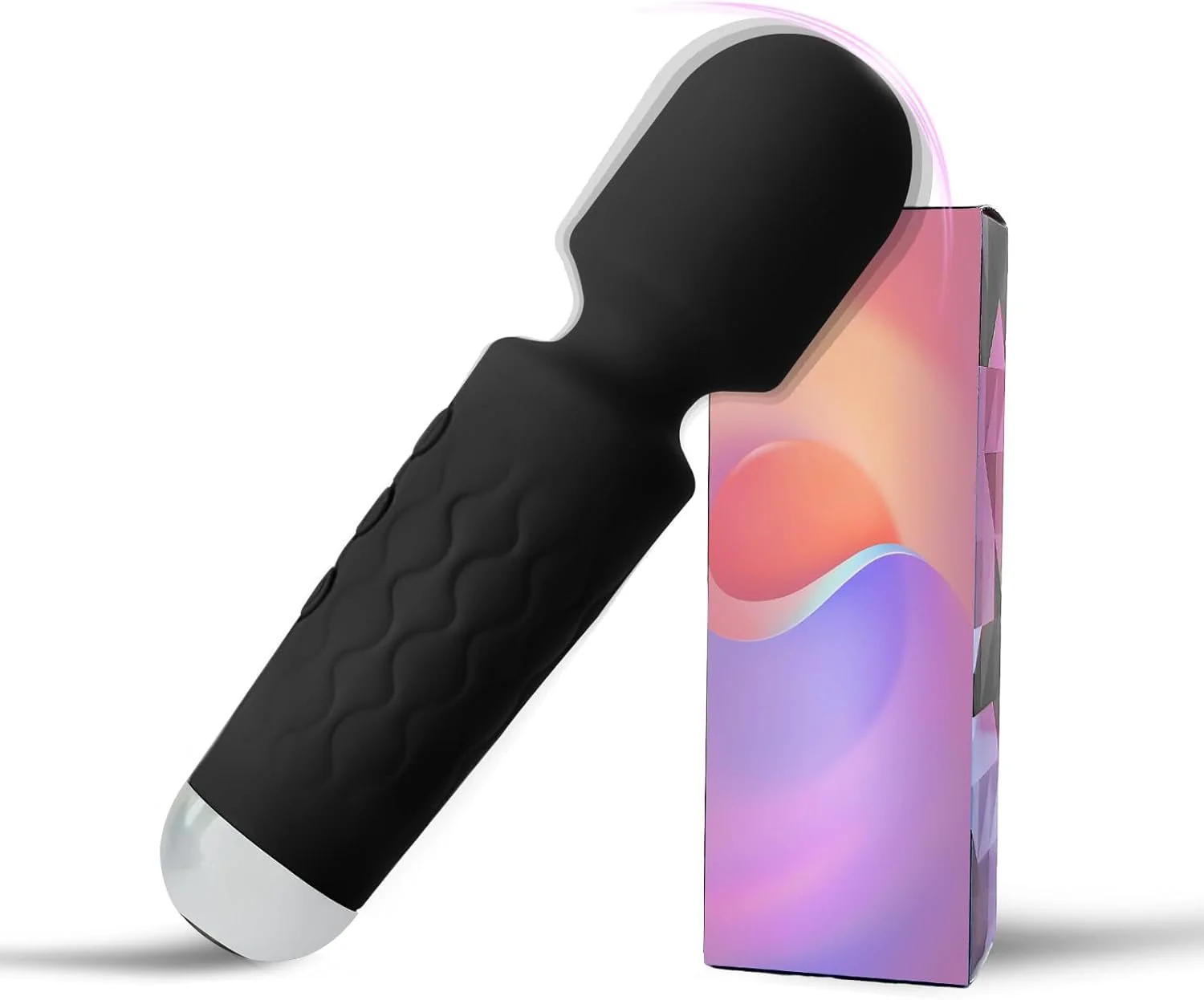 PrismPulse Whisper-Quiet Vibrating Wand Massager - Image 2
