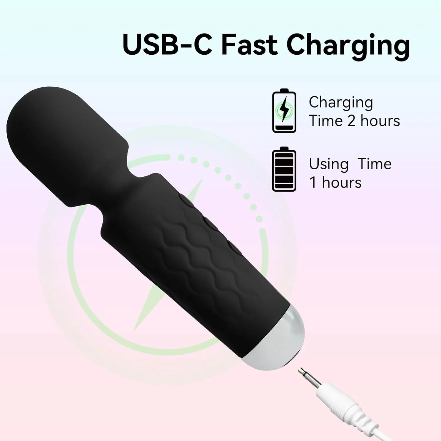PrismPulse Whisper-Quiet Vibrating Wand Massager - Image 5
