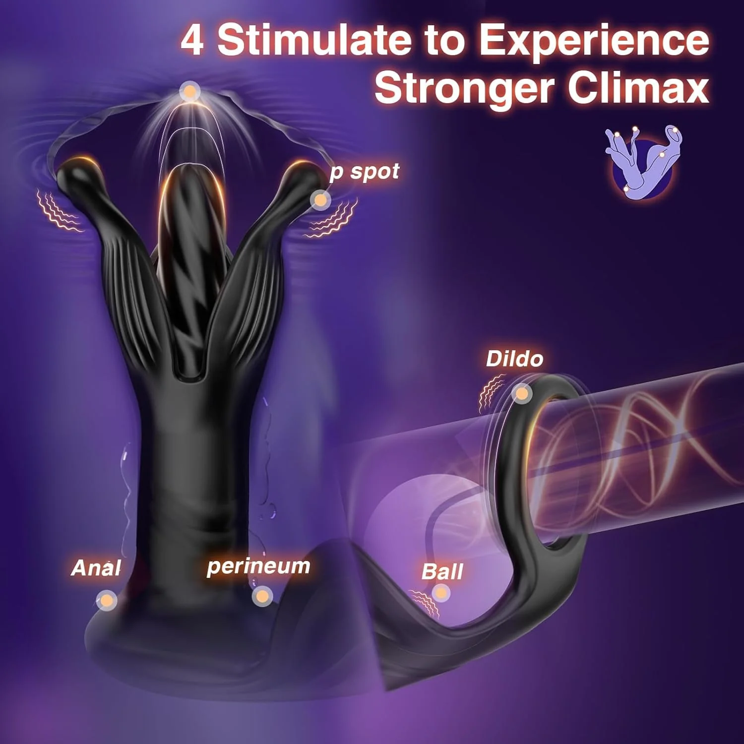 Dominus 8X AI Power Prostate & Cock Ring Trainer - Image 4