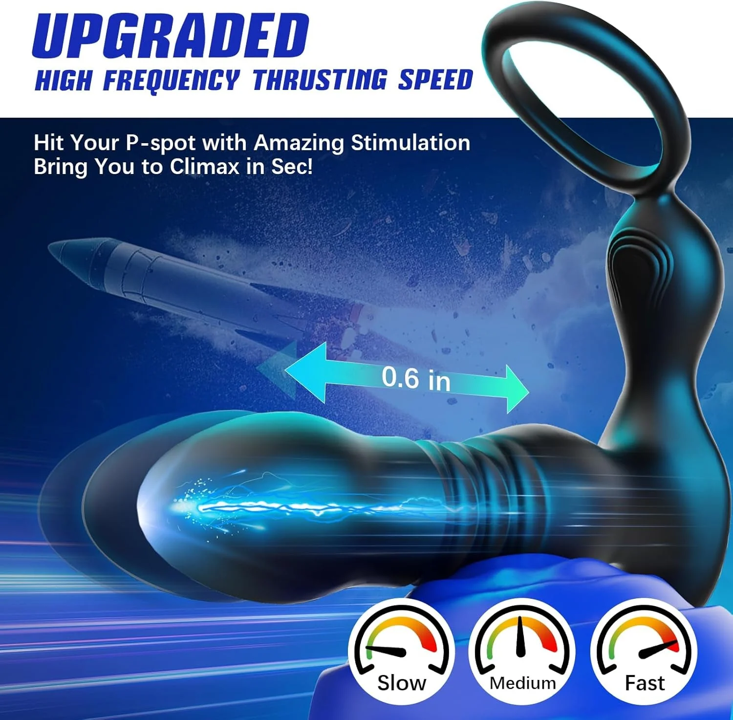 PinnacleThrust Thrusting Prostate Massager with App Control - Image 4