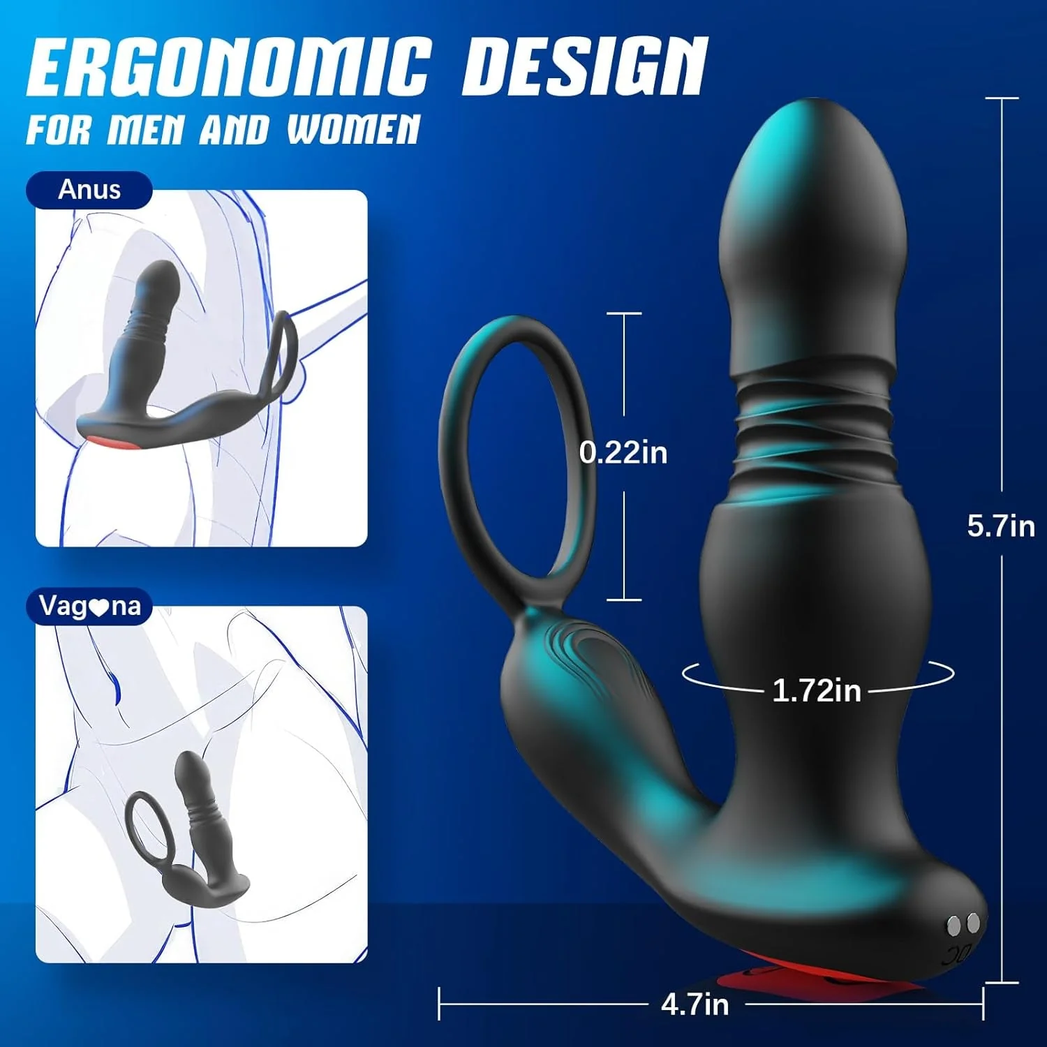 PinnacleThrust Thrusting Prostate Massager with App Control - Image 6