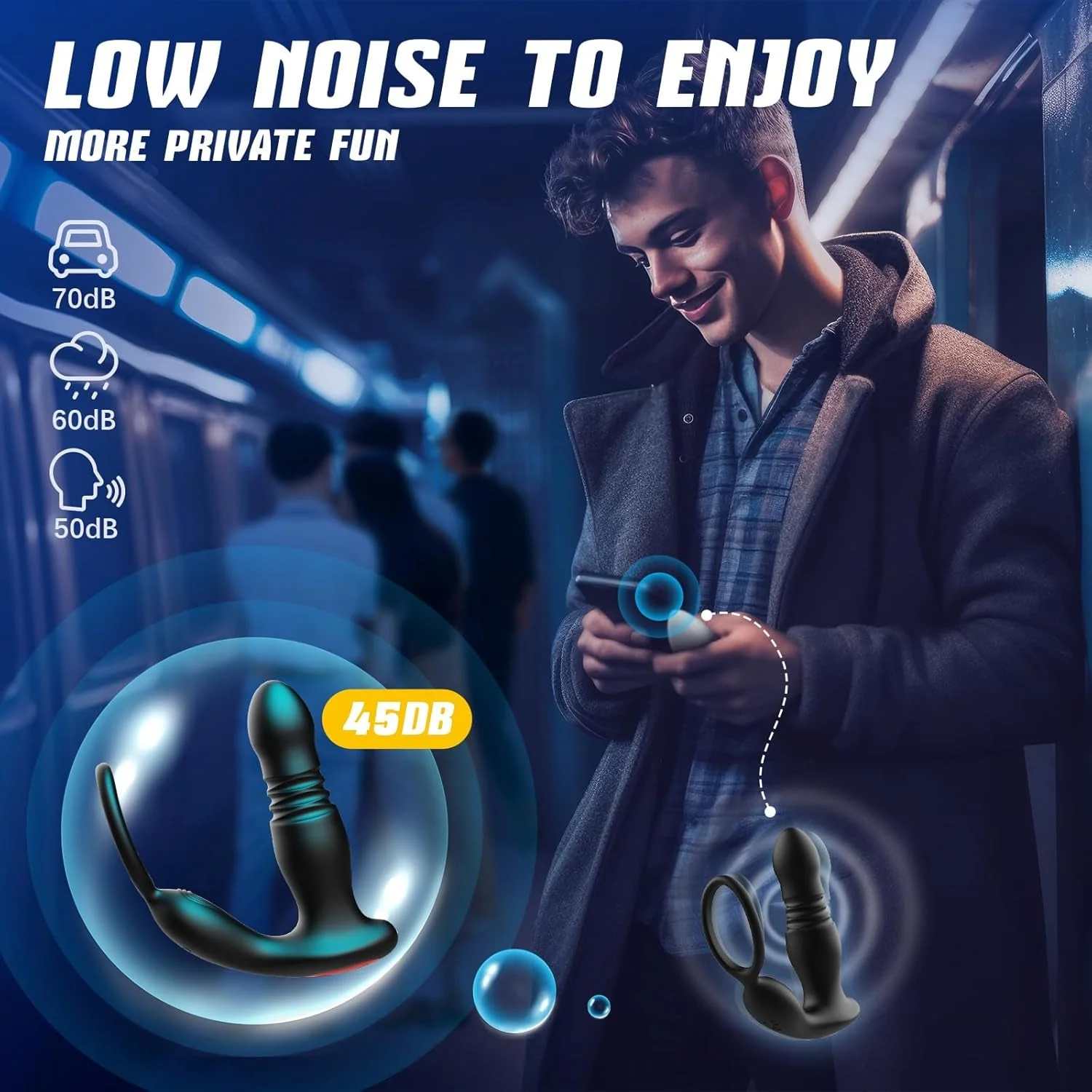 PinnacleThrust Thrusting Prostate Massager with App Control - Image 8