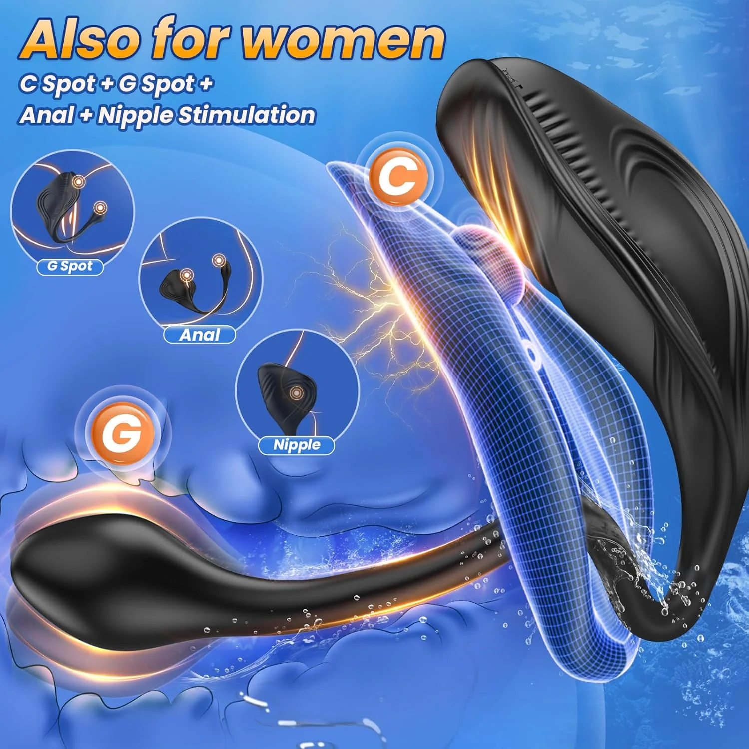 ProStim Dual Motor Prostate Massager & Clit Stimulator - Image 7