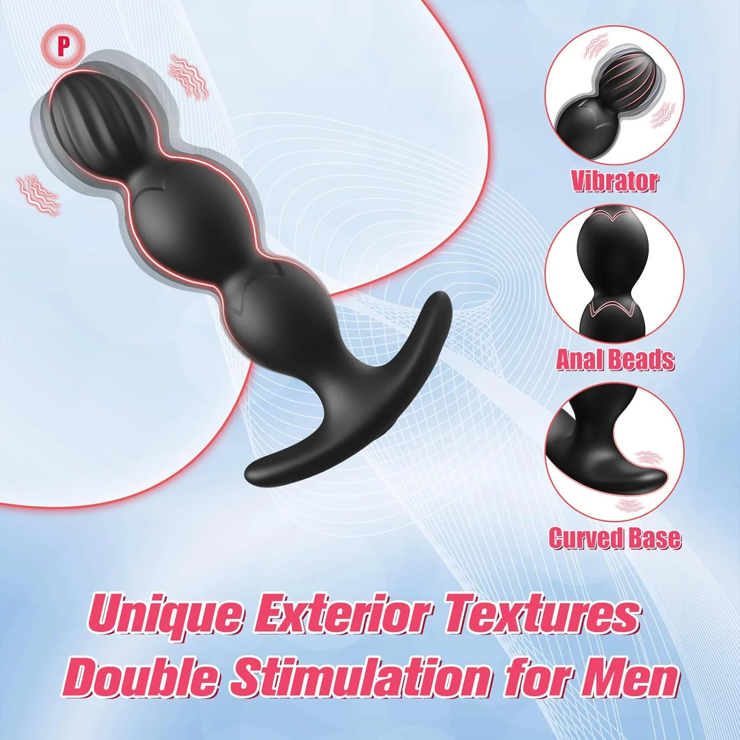 PulseBeads App-Controlled Anal Plug - Image 3