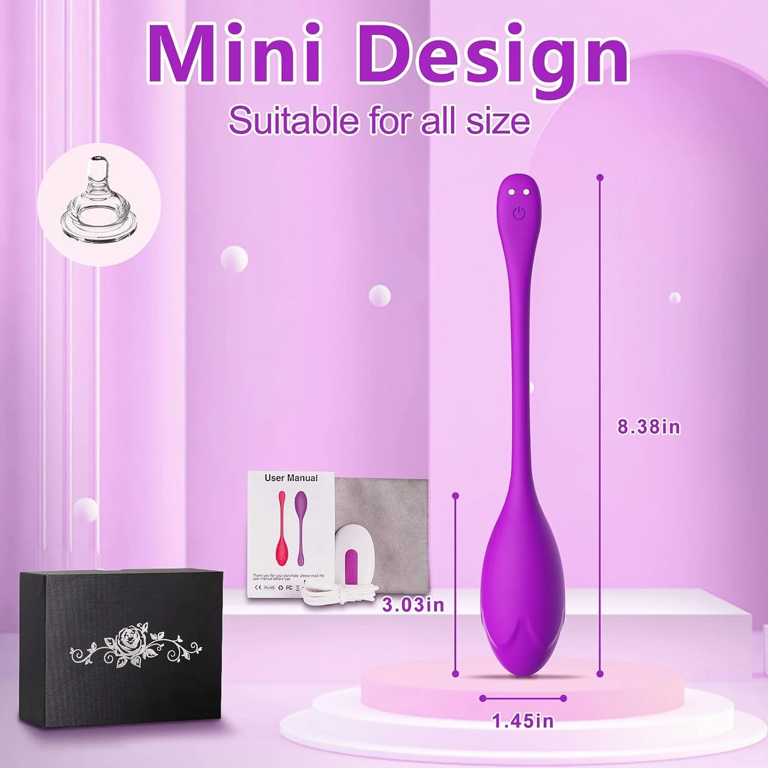 PulseMate 9X Vibe Egg Vibrator - Image 3