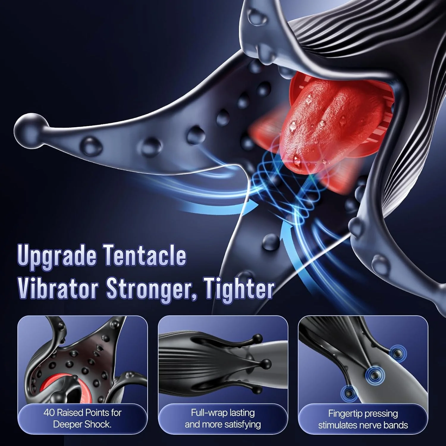 PulseQuad Tentacle Male Trainer Masturbator - Image 4