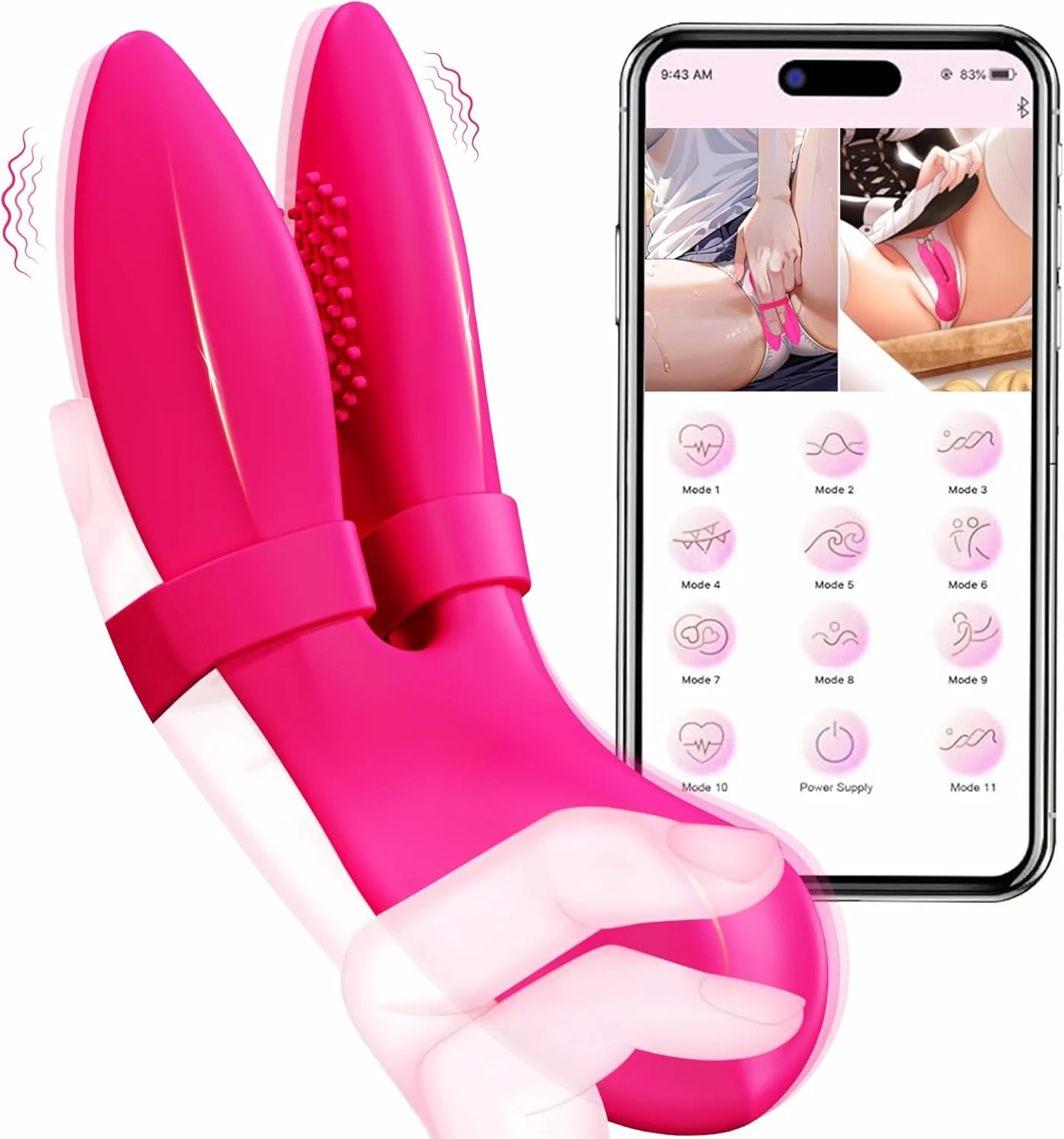 PulseShift 4Play Finger Vibrator - Image 2