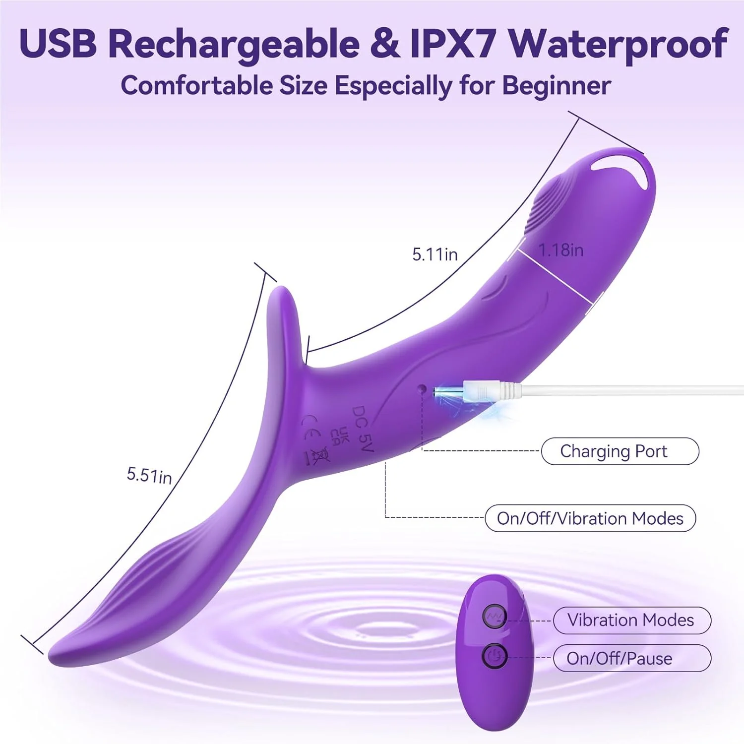 PulseStrap Pegging Vibrating Dildo Strap-On - Image 4