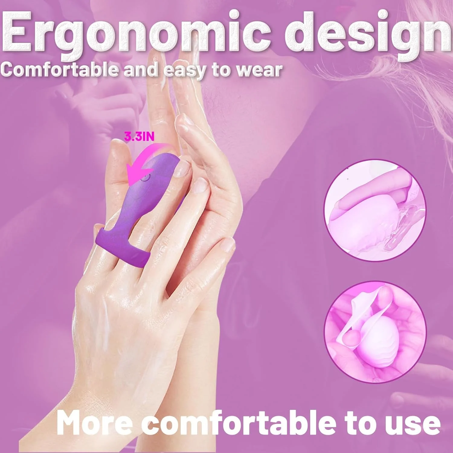 PulseTouch 10 Speed Finger Vibrator - Image 4