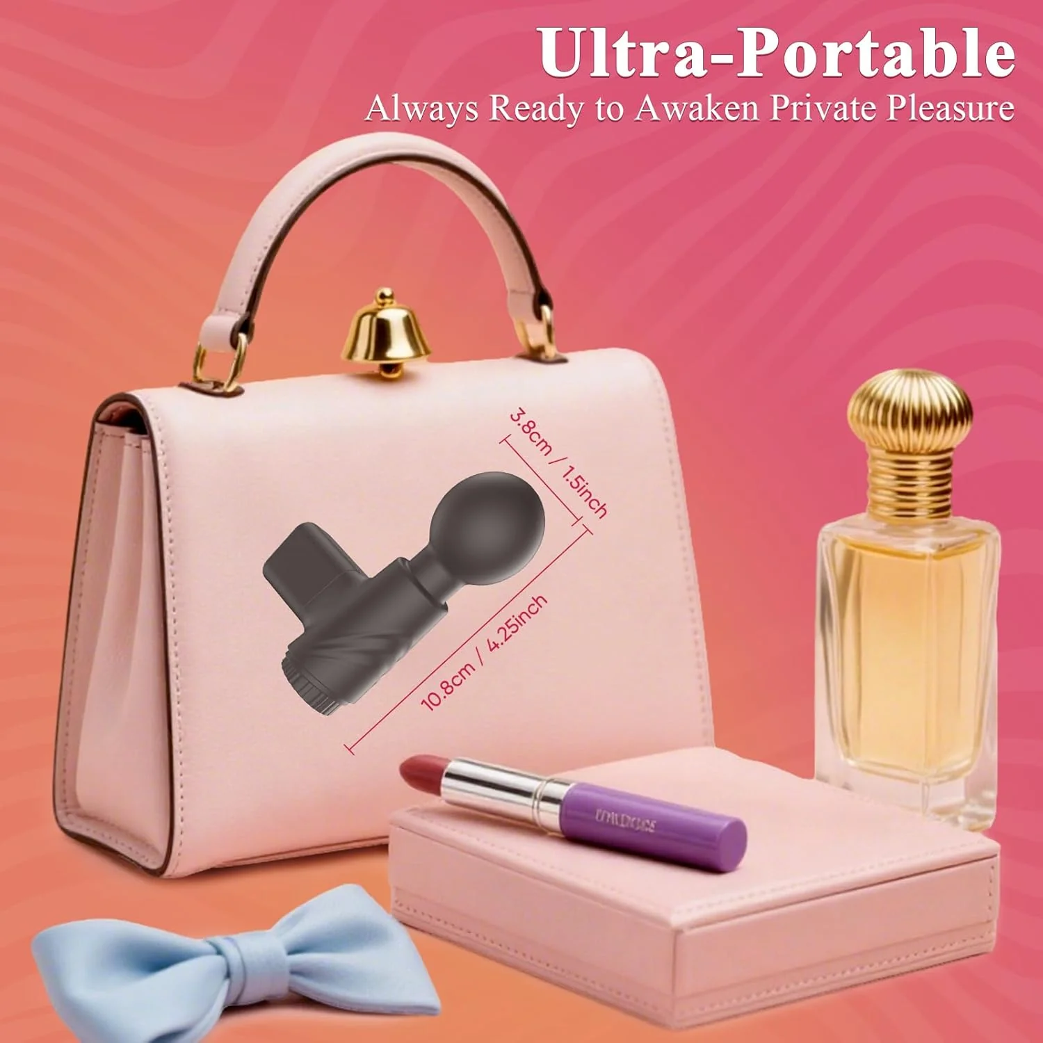 PulseWhisper Mini Wand Vibrator - Image 5