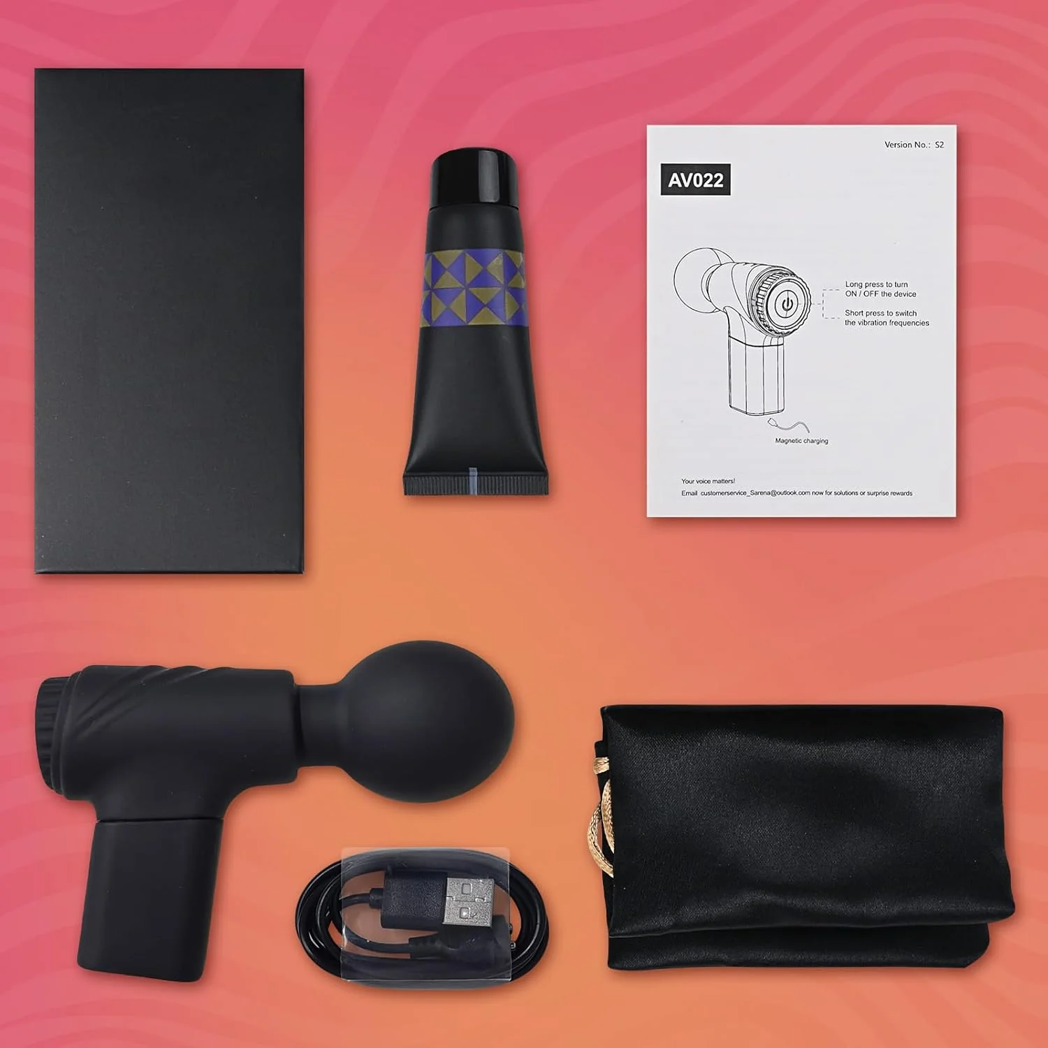 PulseWhisper Mini Wand Vibrator - Image 7
