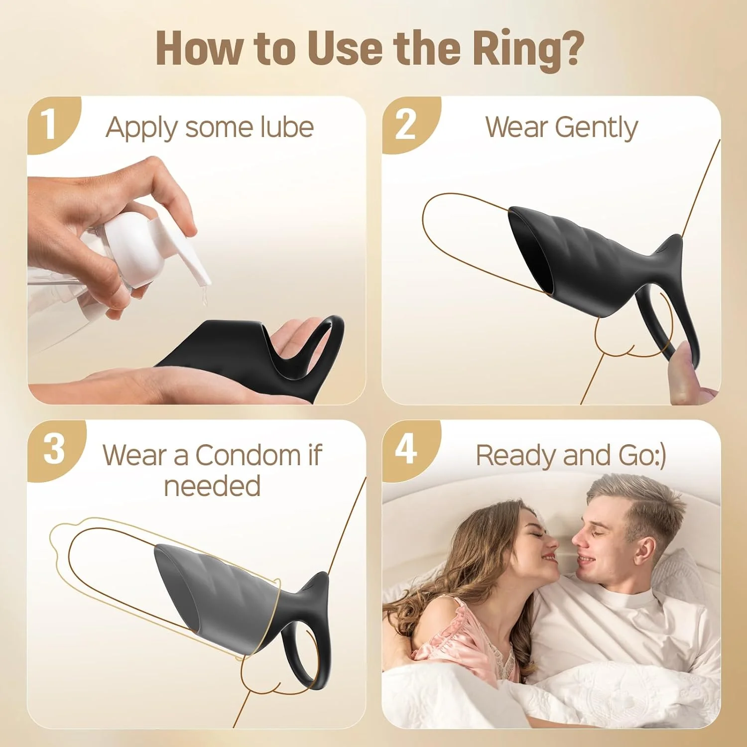 PulseWrap Vibrating Cock Sleeve - Image 5