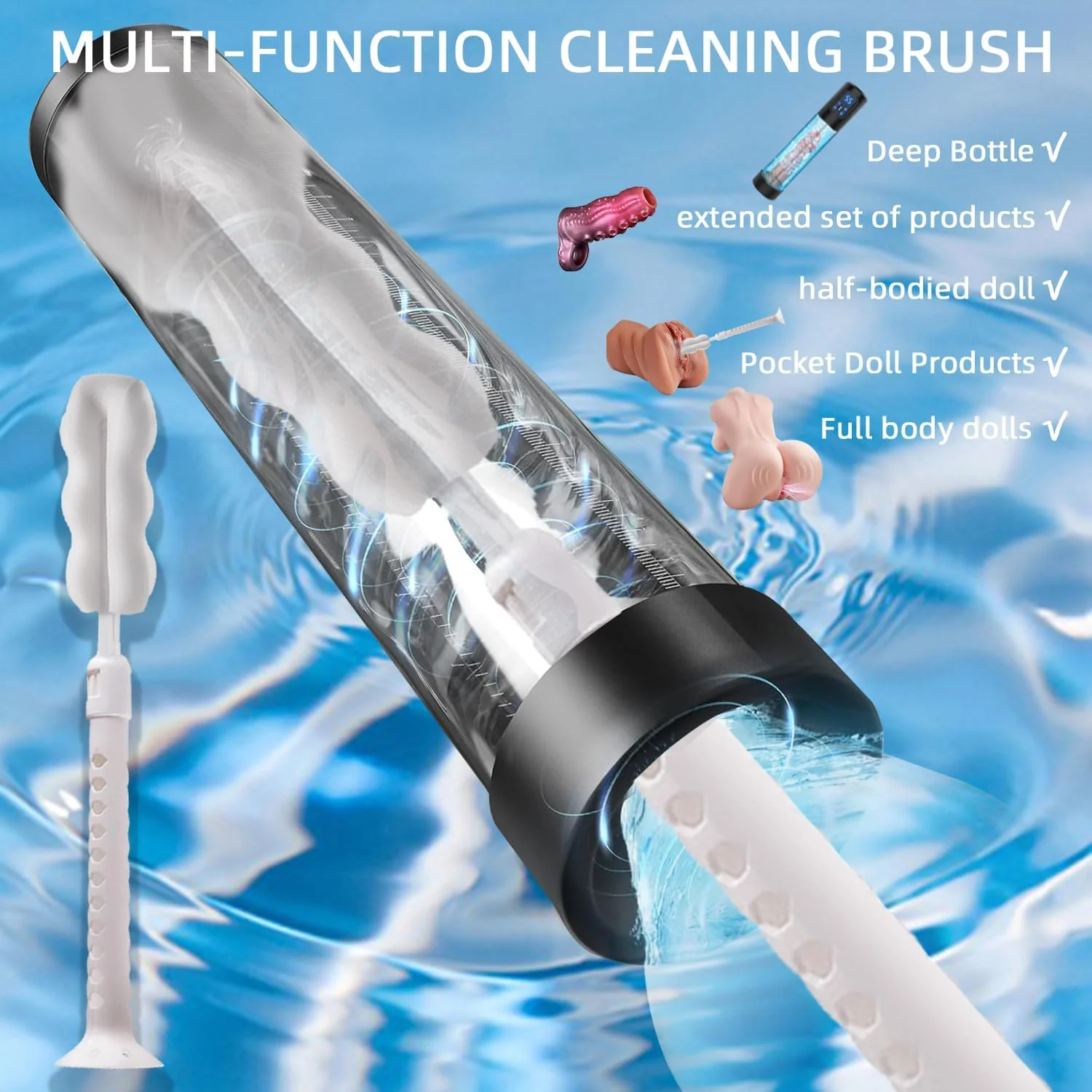 PurePlay Brush – Male Toy Cleaner - Image 5