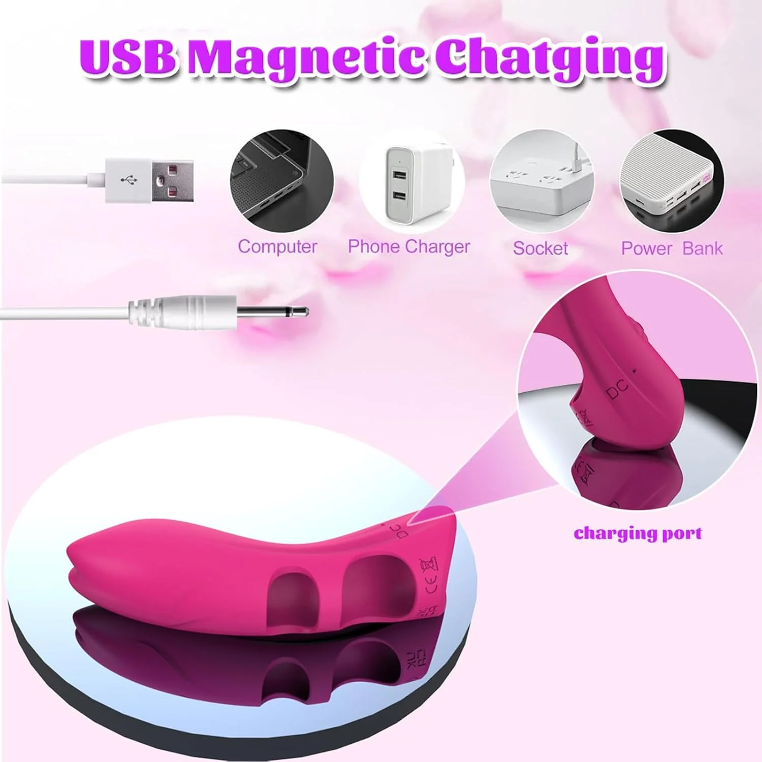 PurrPulse Cat Ears Finger Vibrator - Image 6