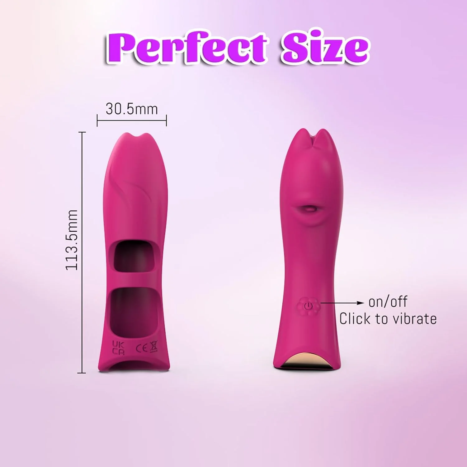 PurrPulse Cat Ears Finger Vibrator - Image 8