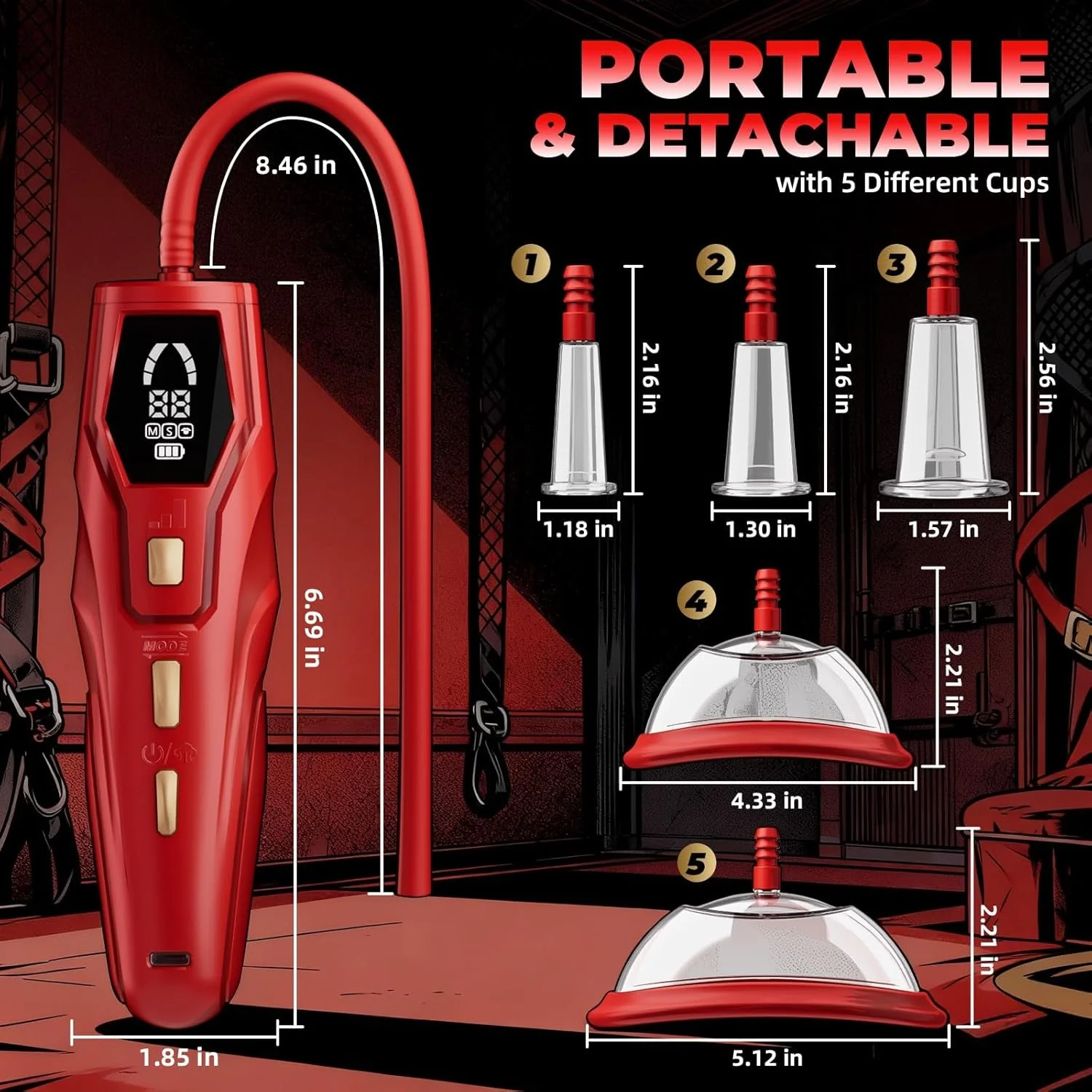 Pressoria 3X Pulse Clitoral Pump - Image 8