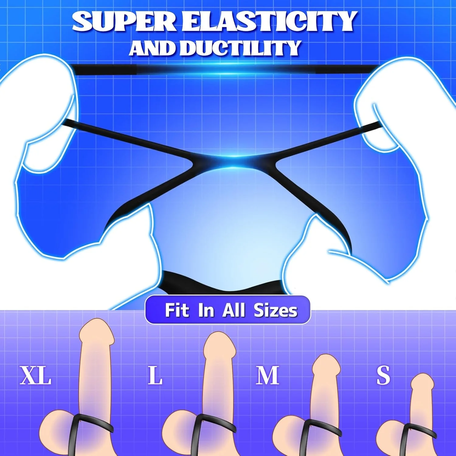QuadRing 4-in-1 Prostate Massager Cock Ring - Image 5