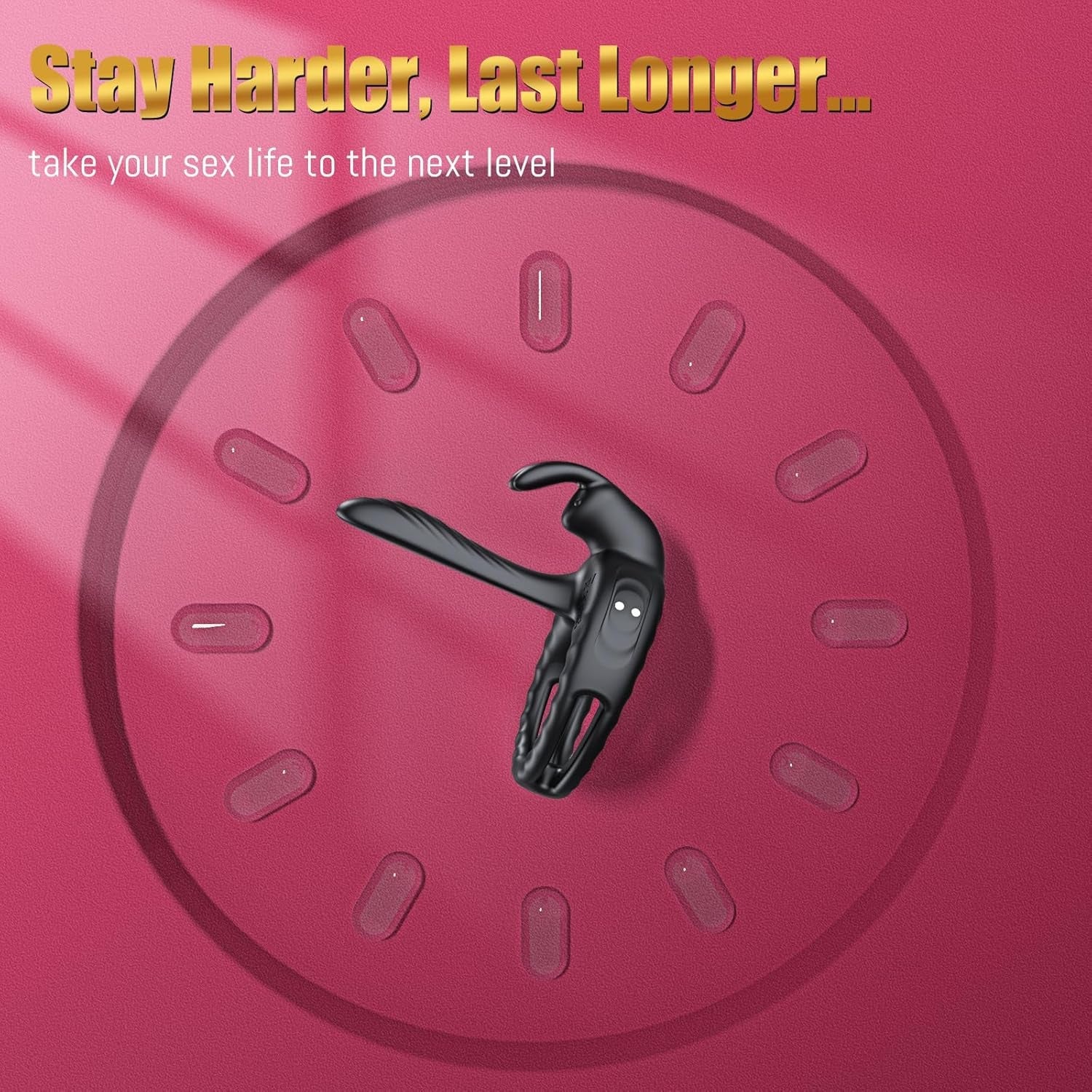 QuadRush 4-in-1 Vibrating Penis Ring - Image 7